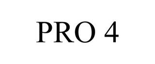 PRO 4 trademark