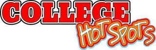 COLLEGE HOT SPOTS trademark