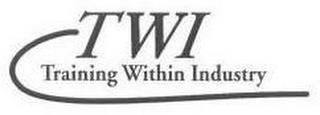 TWI TRAINING WITHIN INDUSTRY trademark