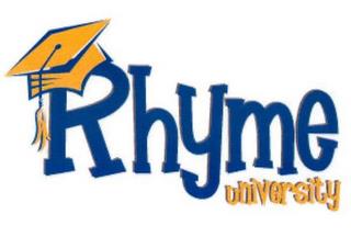 RHYME UNIVERSITY trademark