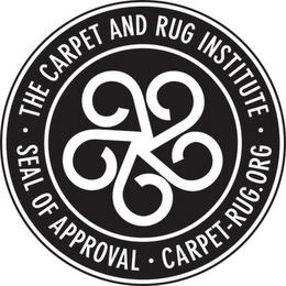 · THE CARPET AND RUG INSTITUTE · SEAL OF APPROVAL · CARPET-RUG.ORG trademark