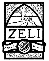 ZELI COFFEE BAR trademark