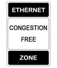 ETHERNET CONGESTION FREE ZONE trademark