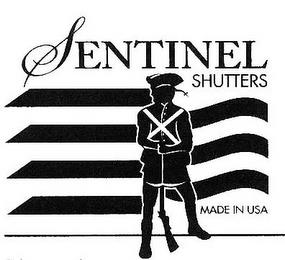 SENTINEL SHUTTERS MADE IN USA trademark