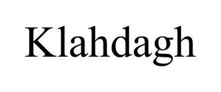 KLAHDAGH trademark