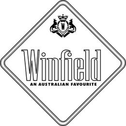 W WINFIELD AN AUSTRALIAN FAVOURITE trademark