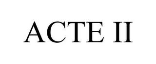 ACTE II trademark