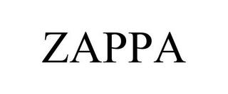 ZAPPA trademark