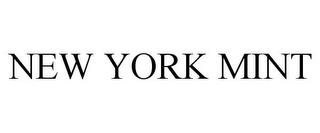 NEW YORK MINT trademark