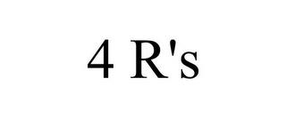 4 R'S trademark