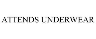 ATTENDS UNDERWEAR trademark