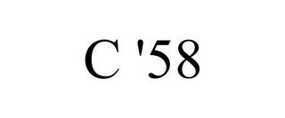 C '58 trademark