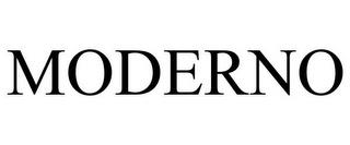 MODERNO trademark