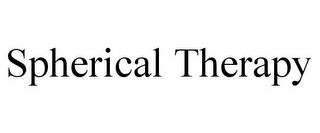 SPHERICAL THERAPY trademark