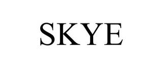 SKYE trademark