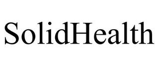 SOLIDHEALTH trademark