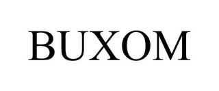 BUXOM trademark