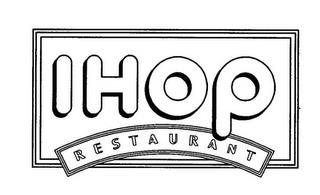 IHOP RESTAURANT trademark