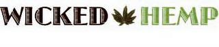 WICKED HEMP trademark