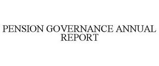 PENSION GOVERNANCE ANNUAL REPORT trademark