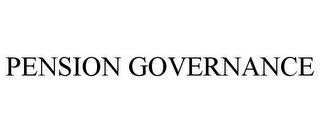 PENSION GOVERNANCE trademark