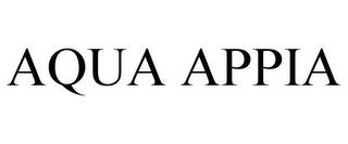 AQUA APPIA trademark