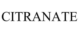 CITRANATE trademark