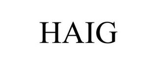 HAIG trademark