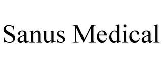 SANUS MEDICAL trademark