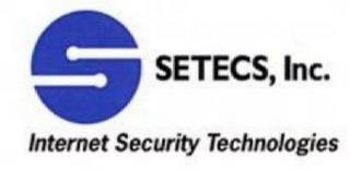 S SETECS, INC. INTERNET SECURITY TECHNOLOGIES trademark