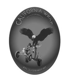 CALIFORNIA WRAP DIVISION OF USA DAR CORP WWW.CALIFORNIAWRAP.NET trademark