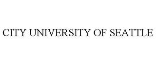 CITY UNIVERSITY OF SEATTLE trademark