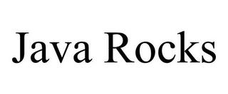 JAVA ROCKS trademark