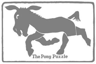 THE PONY PUZZLE trademark