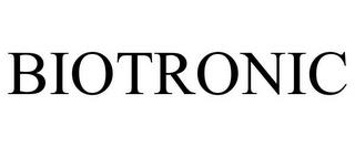 BIOTRONIC trademark