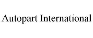 AUTOPART INTERNATIONAL trademark