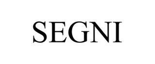 SEGNI trademark