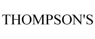 THOMPSON'S trademark