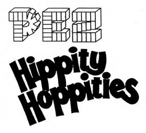 PEZ HIPPITY HOPPITIES trademark