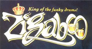 KING OF THE FUNKY DRUMS! ZIGABOO trademark