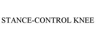 STANCE-CONTROL KNEE trademark