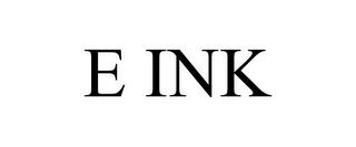 E INK trademark