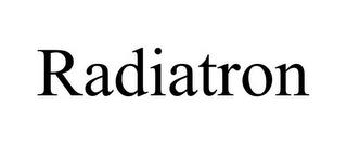 RADIATRON trademark