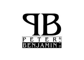 PB PETER BENJAMIN & CO trademark