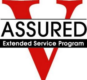 V ASSURED EXTENDED SERVICE PROGRAM trademark