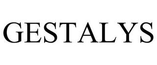 GESTALYS trademark