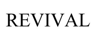 REVIVAL trademark