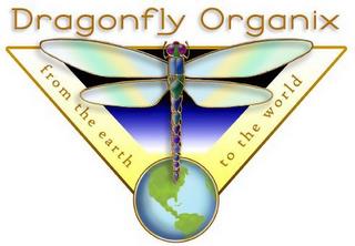 DRAGONFLY ORGANIX FROM THE EARTH TO THE WORLD trademark