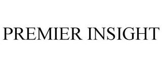 PREMIER INSIGHT trademark