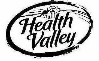 HEALTH VALLEY trademark